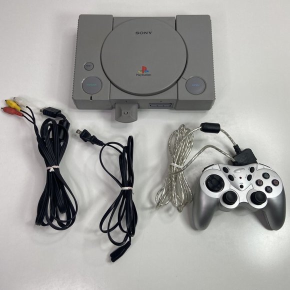 Sony PlayStation 1 PS1 Console Complete w Controller - Tested.